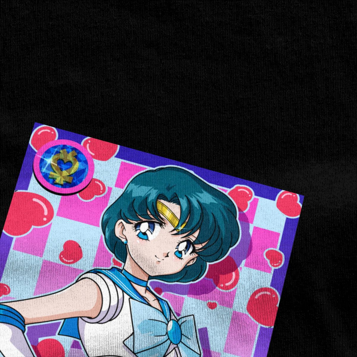 Camiseta Sailor Mercury, Corações Cósmicos