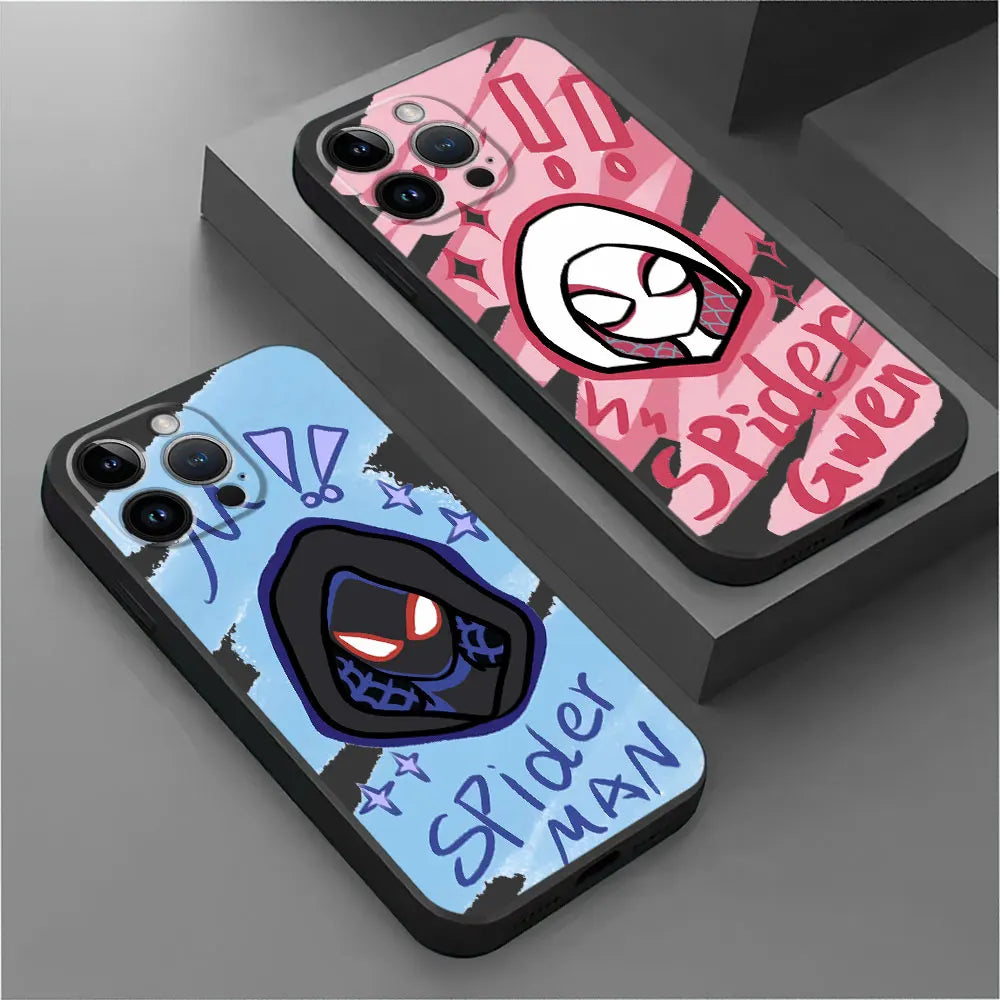 CAPINHA SPIDER MAN X SPIDER GWEN