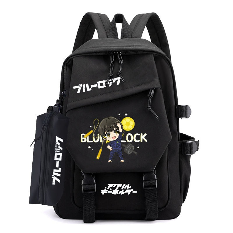 Mochila Bloco X Blue Lock