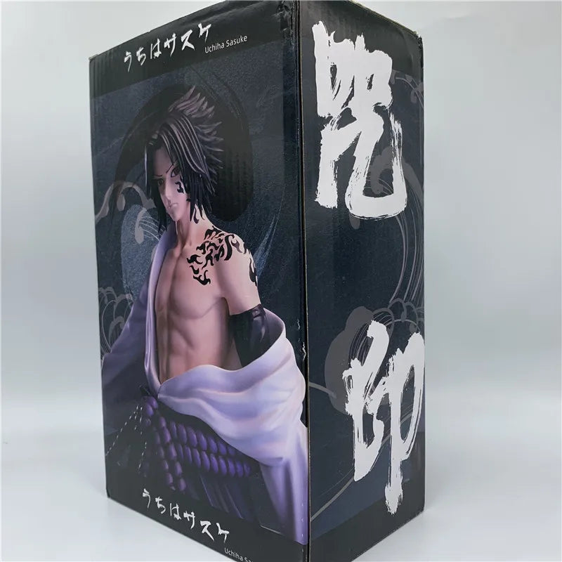 Boneco Sasuke Uchiha, Renascimento das Sombras (27cm)