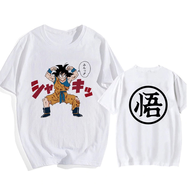 Camiseta Oversized Goku 90s, Dragon Ball Clássico