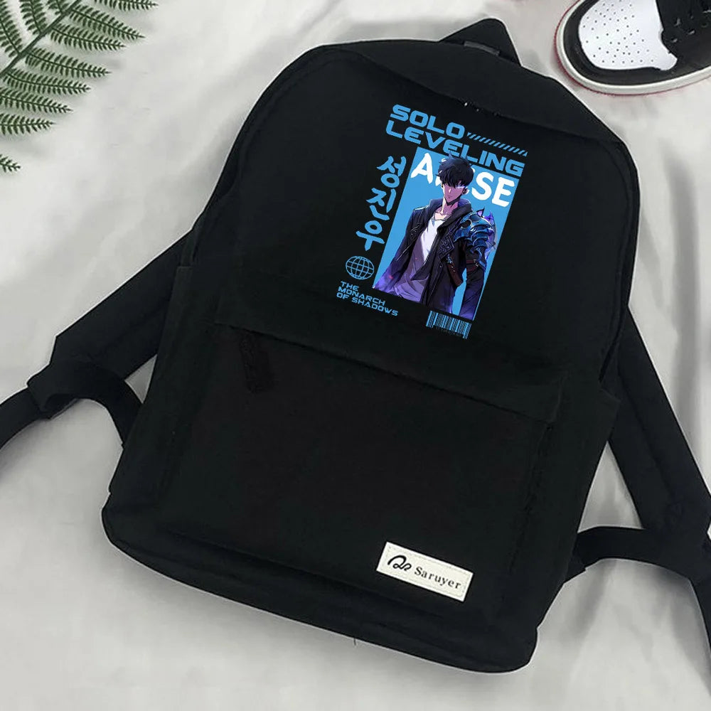 Mochila Solo Leveling Estátua de Deus