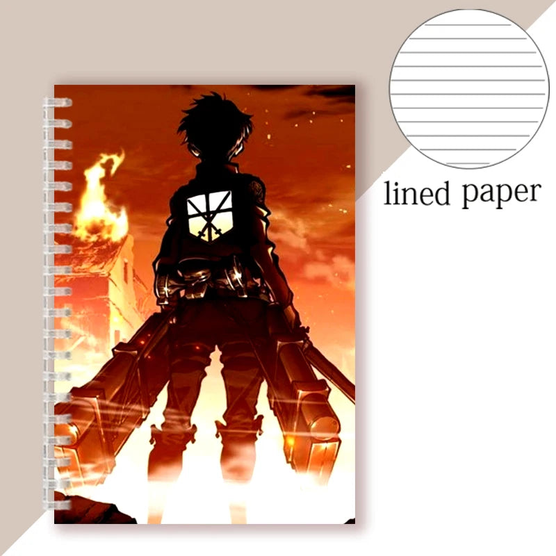 Caderno 1 Matéria Attack On Titan