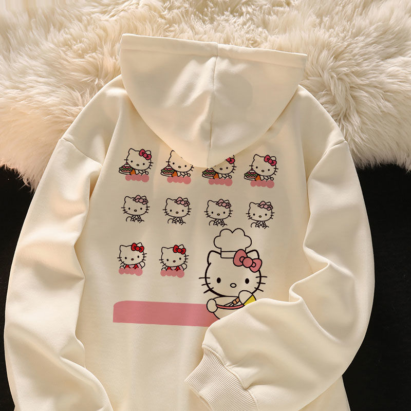 MOLETOM BRANQUINHO HELLO KITTY SANRIO