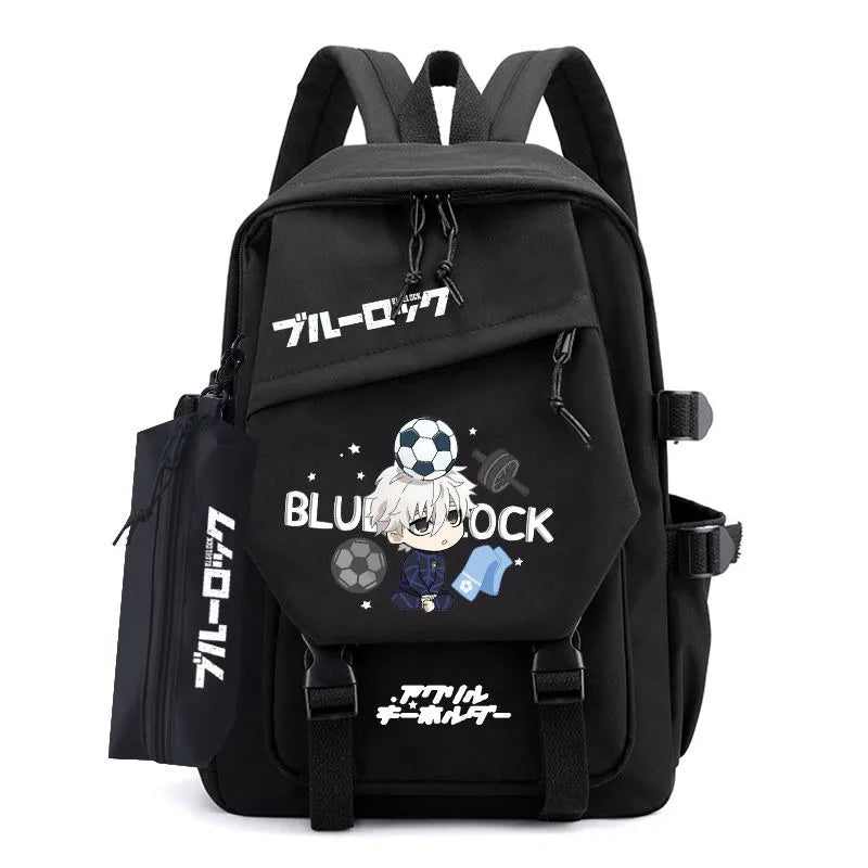 Mochila Bloco X Blue Lock