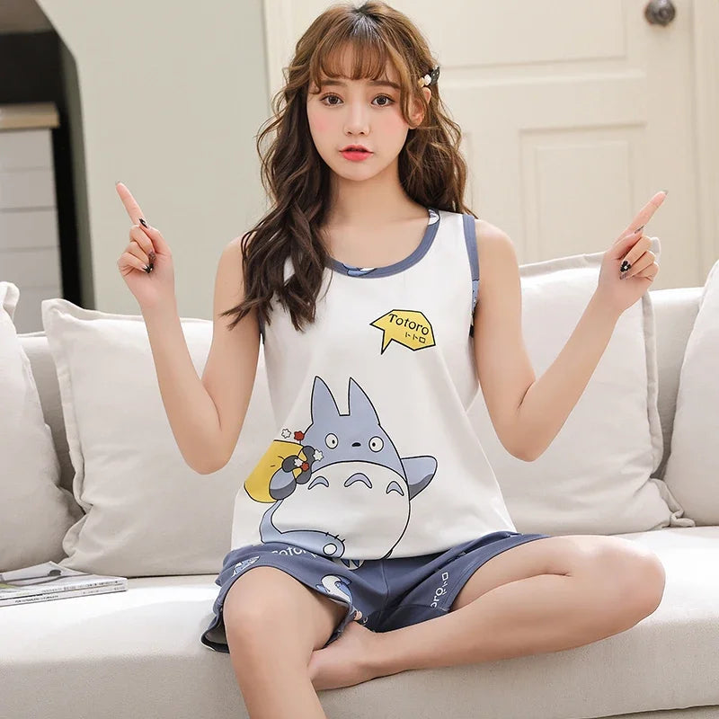 Pijama Casal Kawaii Totoro