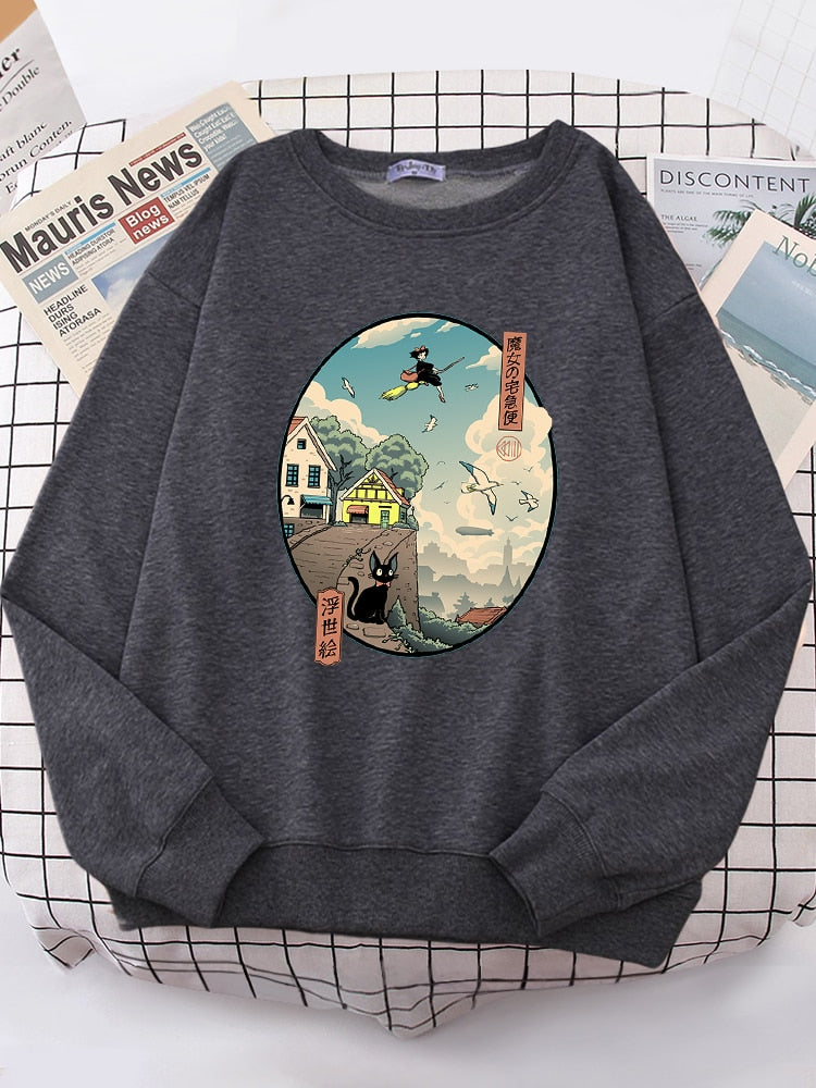 Moletom Entrega no Céu de Kiki