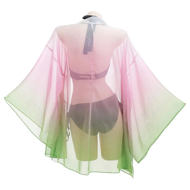 Biquíni e Saída de Praia Mitsuri: Amor Floral