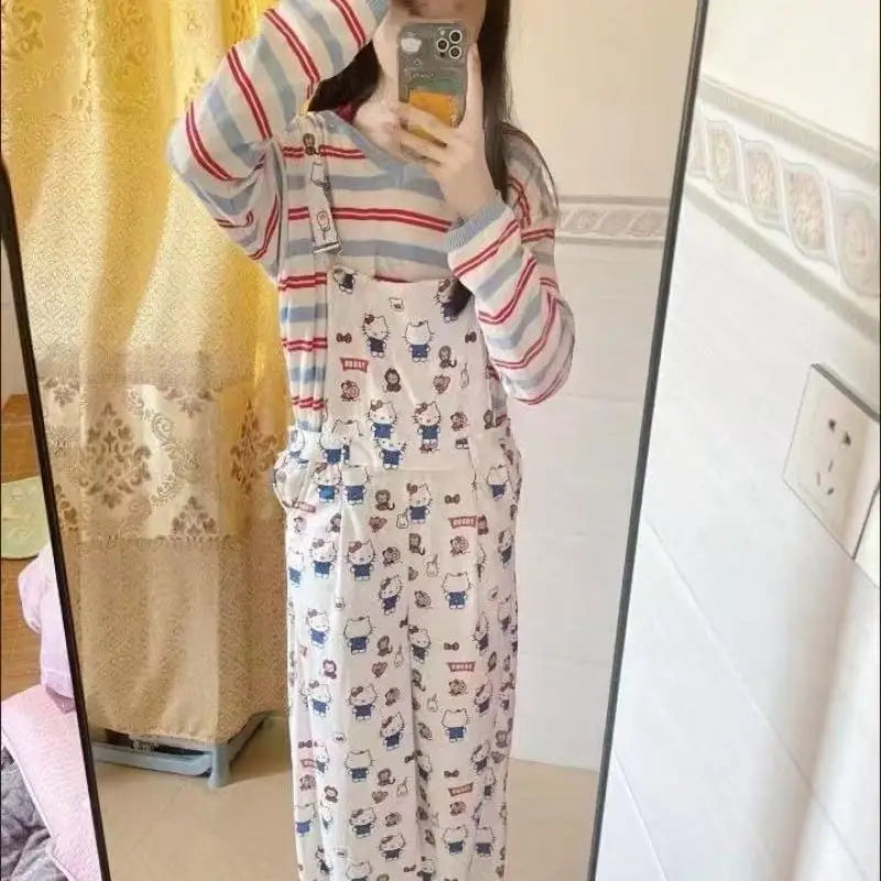 Jardineira Sanrio Kawaii – Hello Kitty & Friends