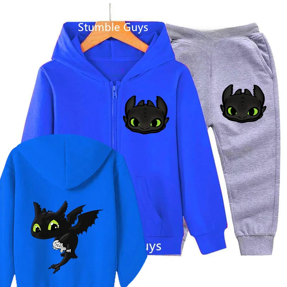 Conjunto Moletom Infantil Banguela – Capuz + Calça