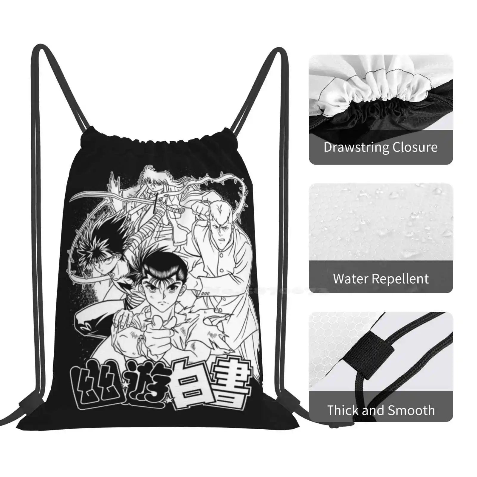 Mochila Caçadores de Demônios Yu Yu Hakusho