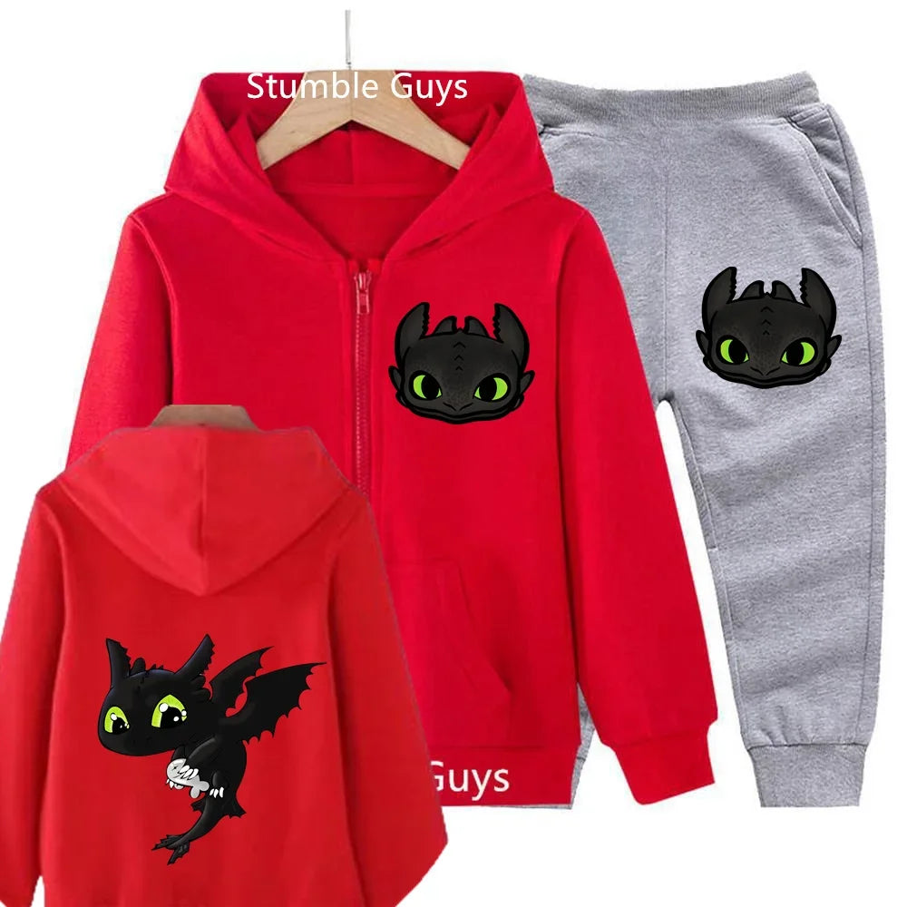 Conjunto Moletom Infantil Banguela – Capuz + Calça