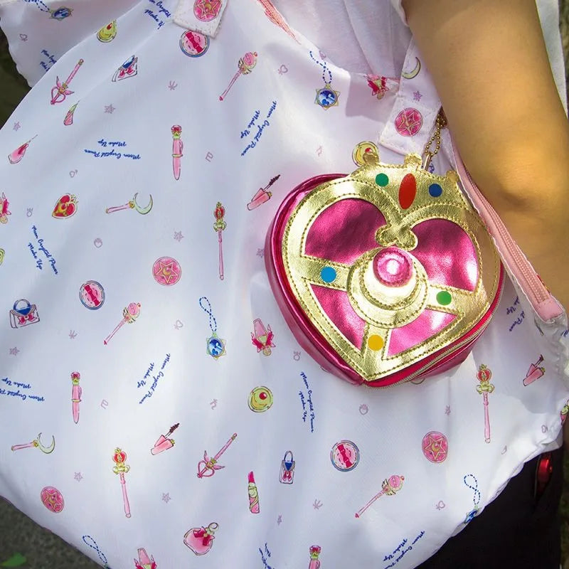 Bolsa Dobrável Coração Mágico, Sailor Moon