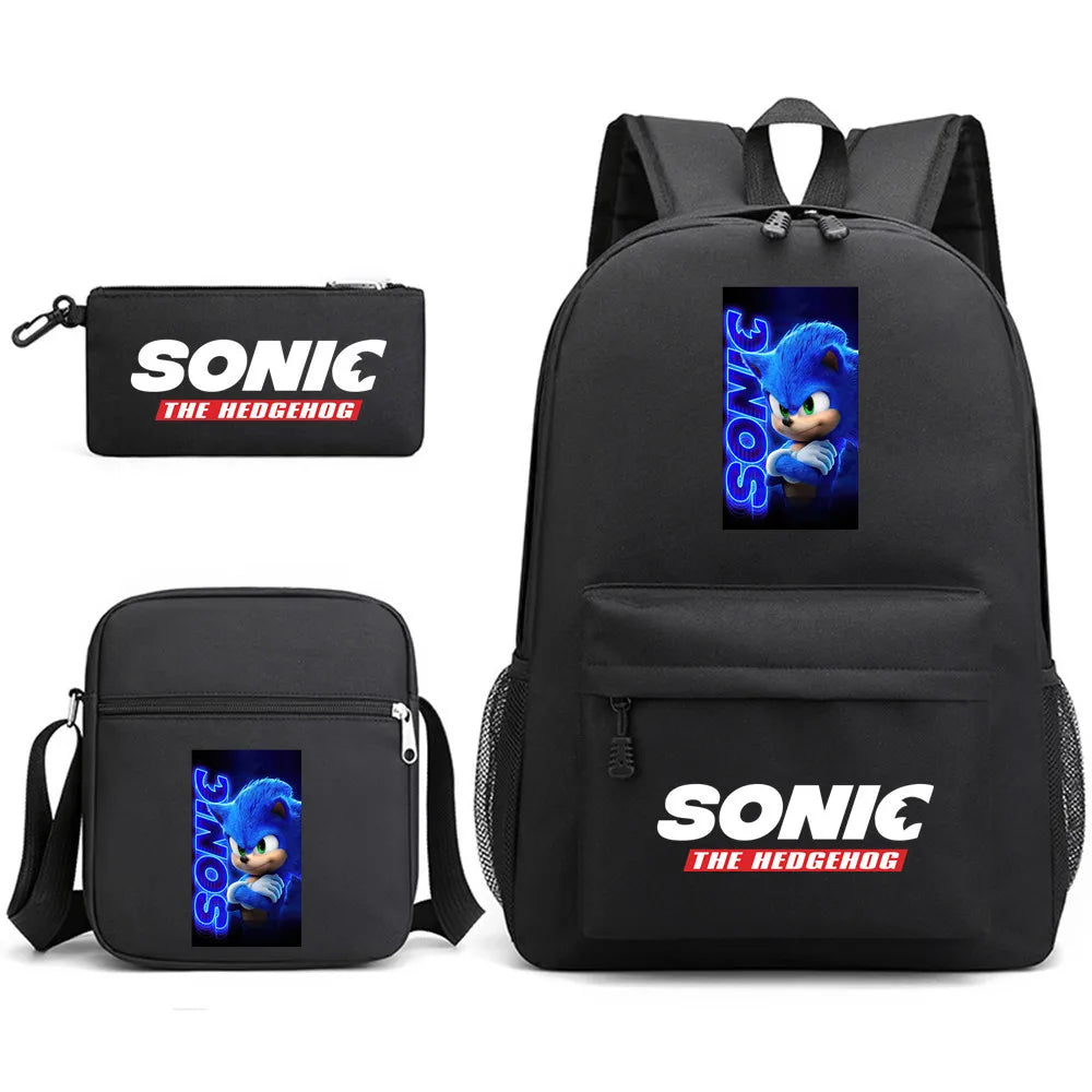 Mochila Sonic & Friends: Três Peças