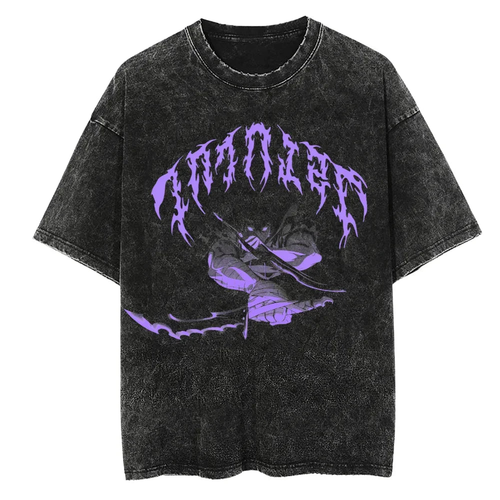 Camiseta Oversized Fúria das Sombras, Solo Leveling