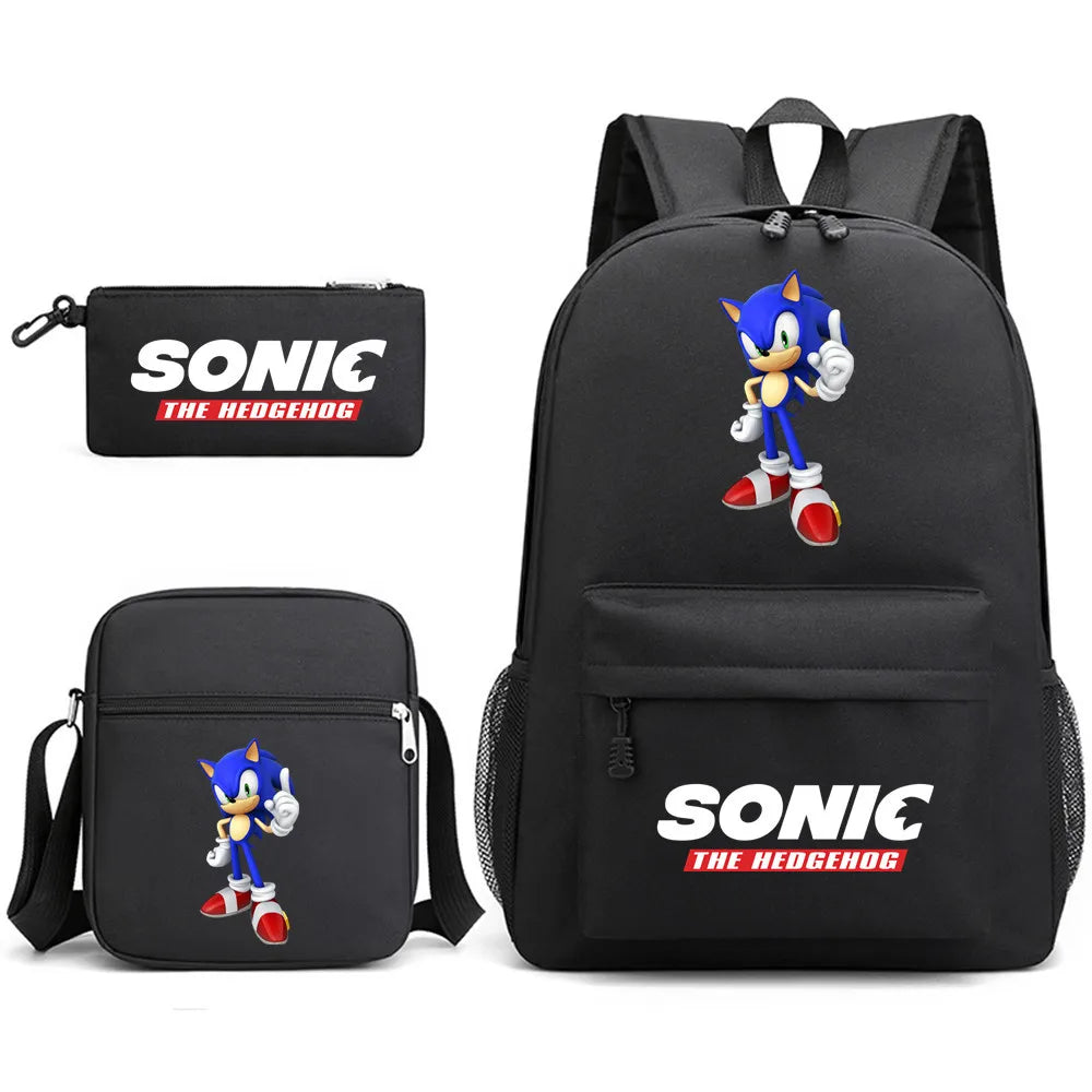 Mochila Sonic & Friends: Três Peças