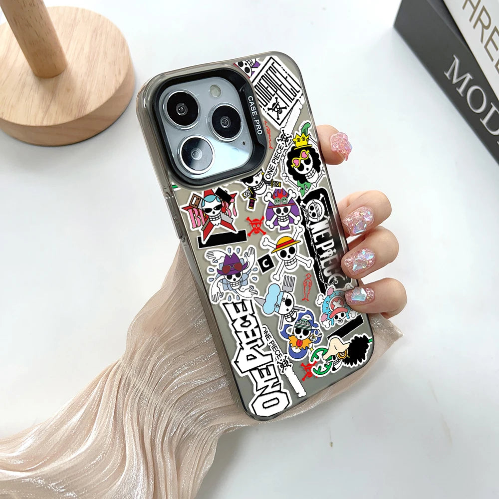 Capinha One Piece Worlds (iPhone)