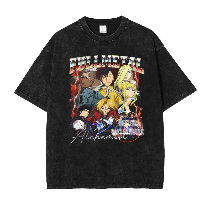 Camiseta Oversized Fullmetal Alchemist