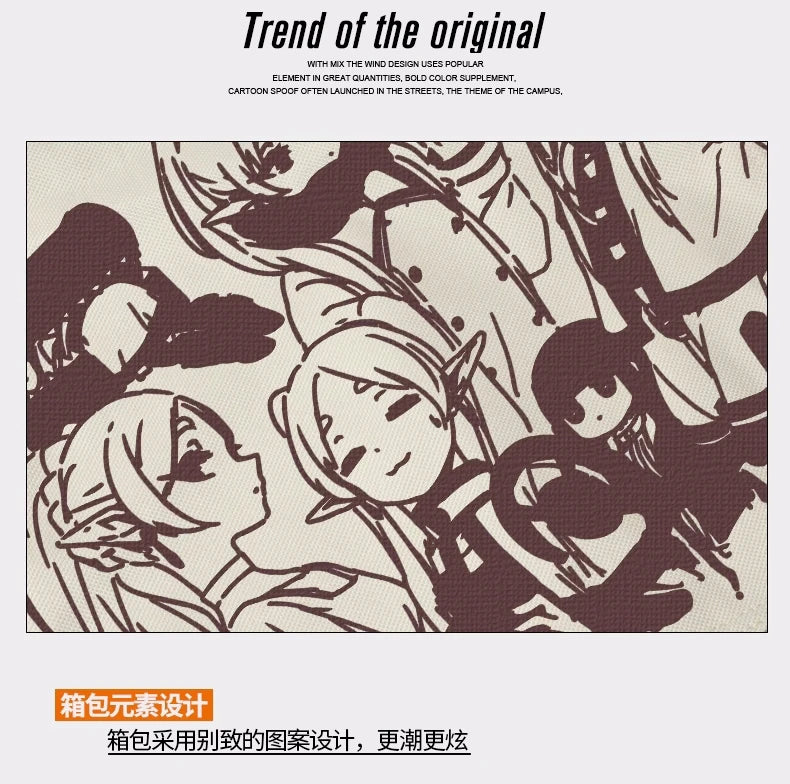 Bolsa Carteiro Frieren & Friends