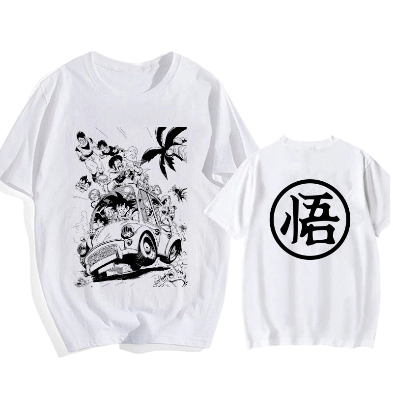 Camiseta Oversized Goku 90s, Dragon Ball Clássico