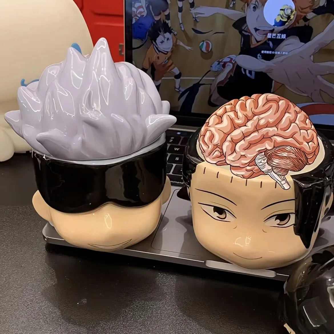Caneca Gojo & Geto, Jujutsu Kaisen