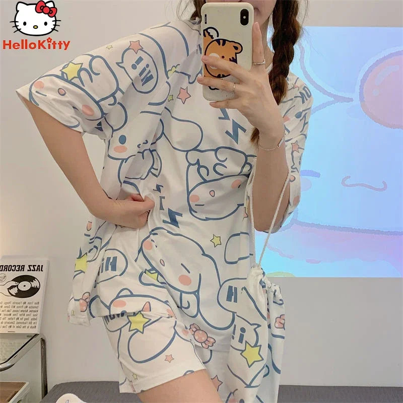 Pijama “Soninho com Cinnamoroll”