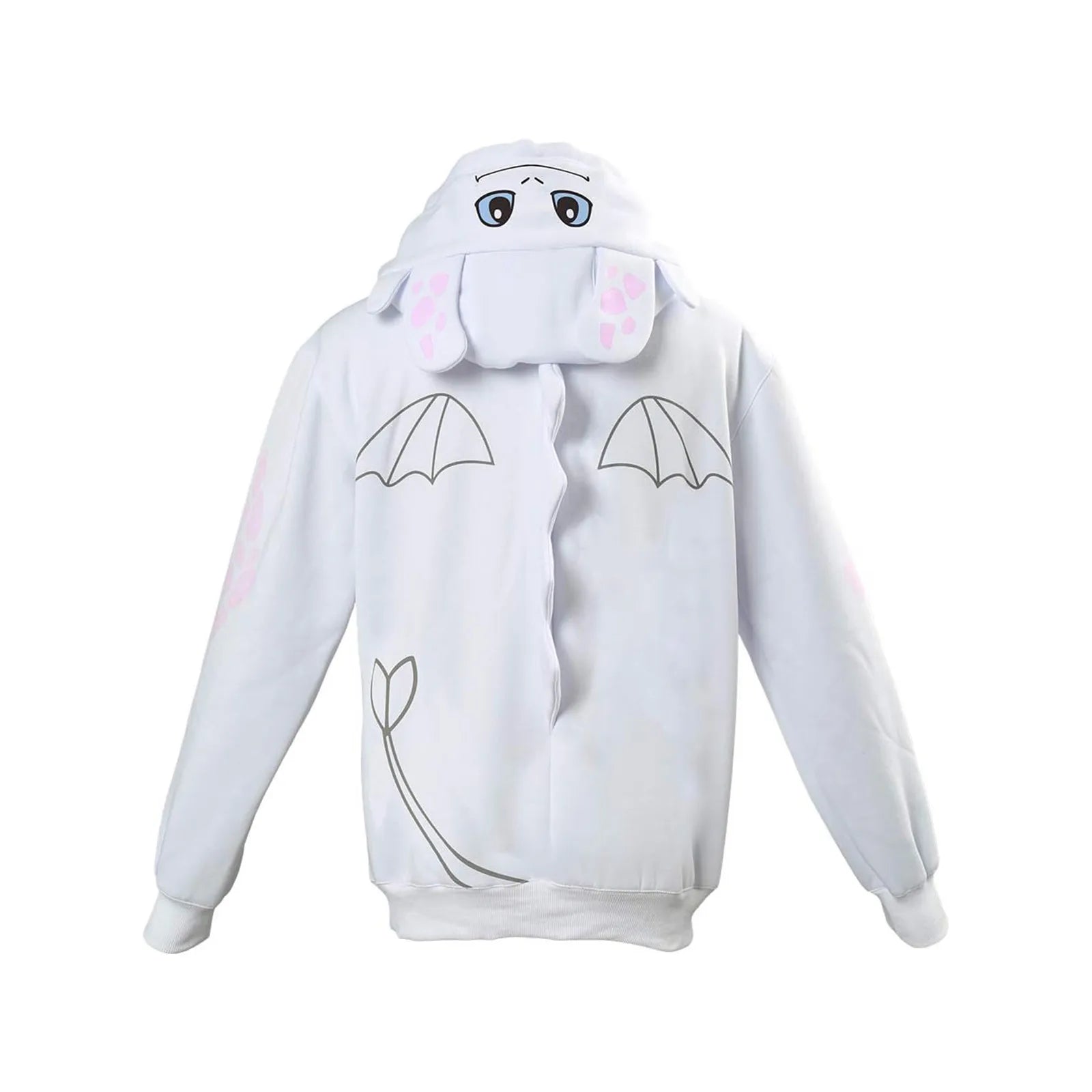 Moletom Banguela e Fúria da Luz, Capuz 3D Dragões de Berk