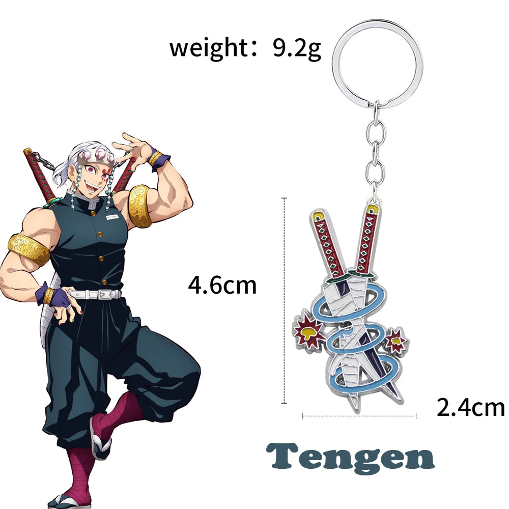 Chaveiros Espadas Hashiras, Demon Slayer