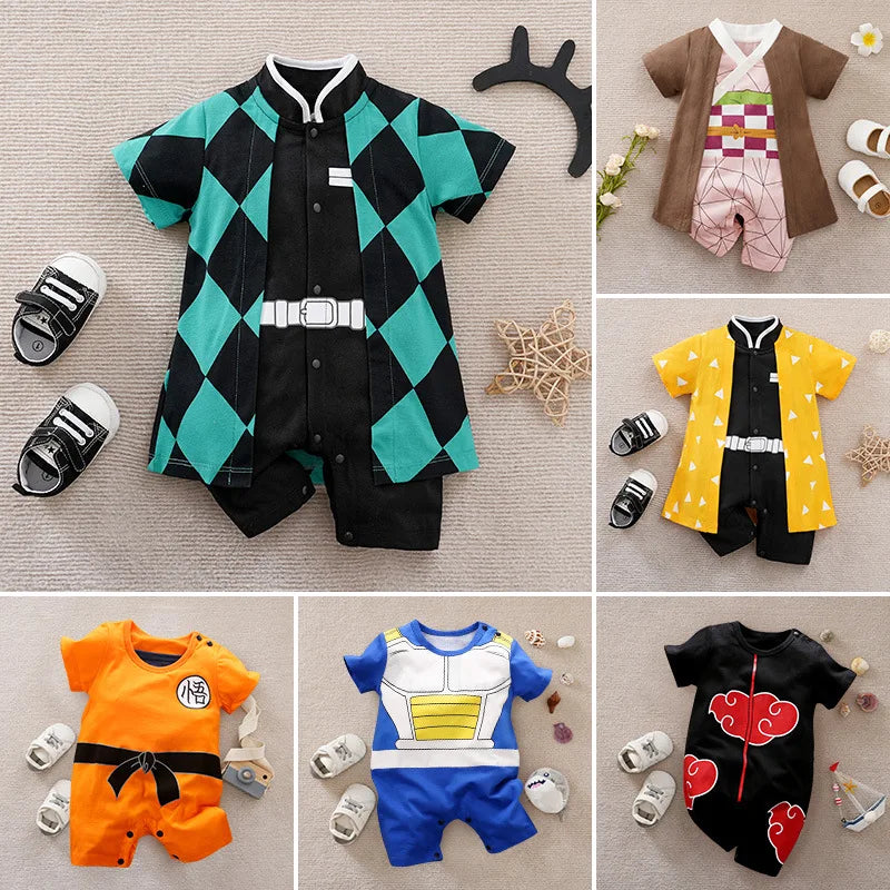Macacão Cosplay Bebê Anime Mix