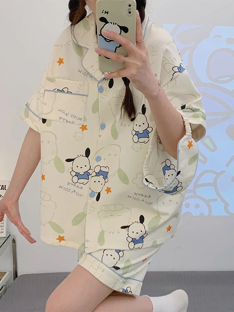 Pijama Pochacco Verão 3 Peças
