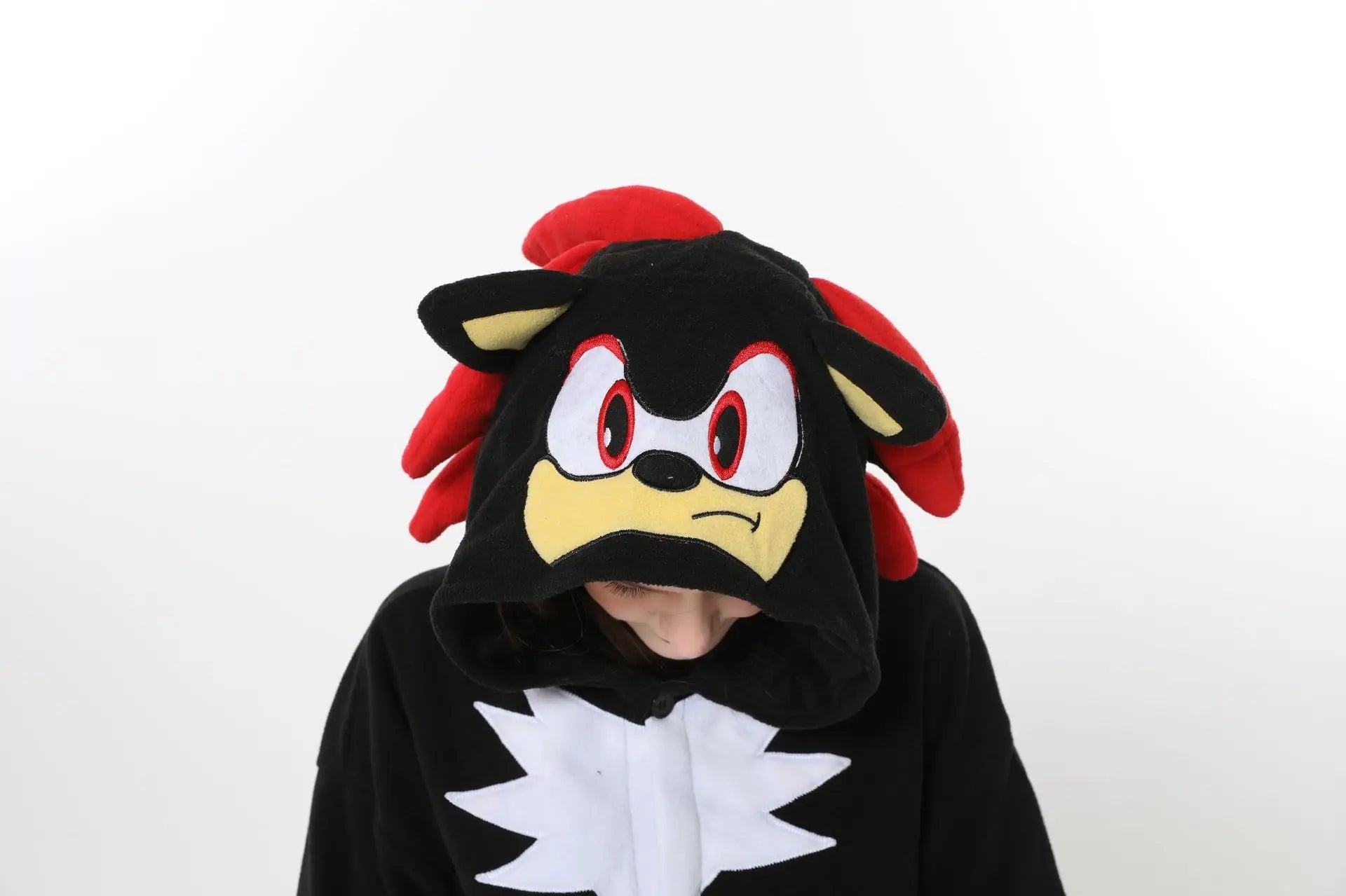 Pijama Cosplay Adulto e Infantil Sonic Kigurumi
