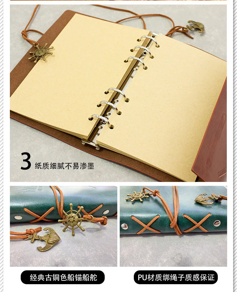 Caderneta Diário Retro Zoro, One Piece