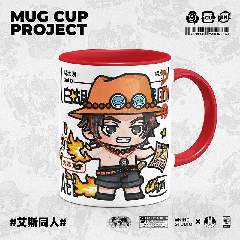 CANECA ONE PIECE KAWAII CHIBBI