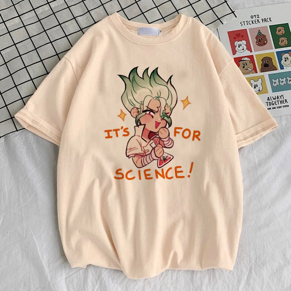 Camiseta Dr. Stone, "Genética do Conhecimento