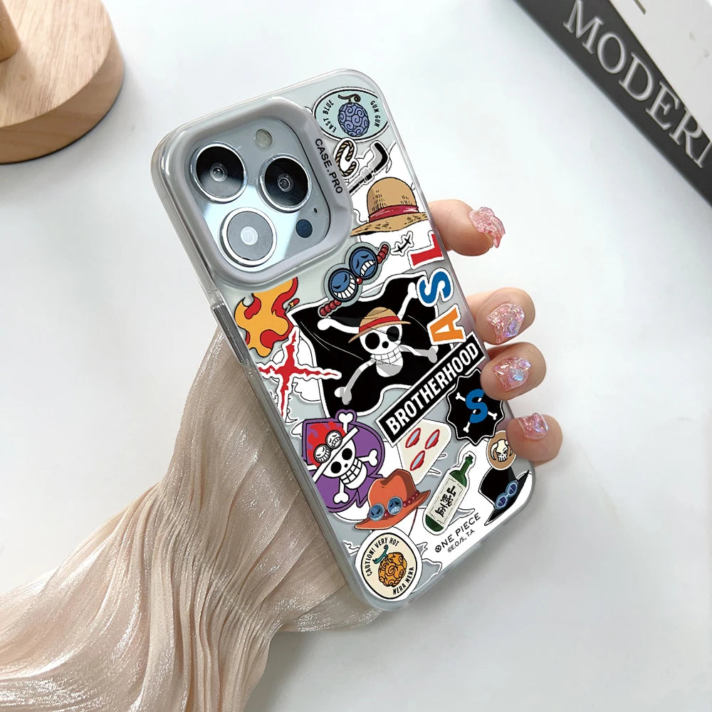 Capinha One Piece Worlds (iPhone)