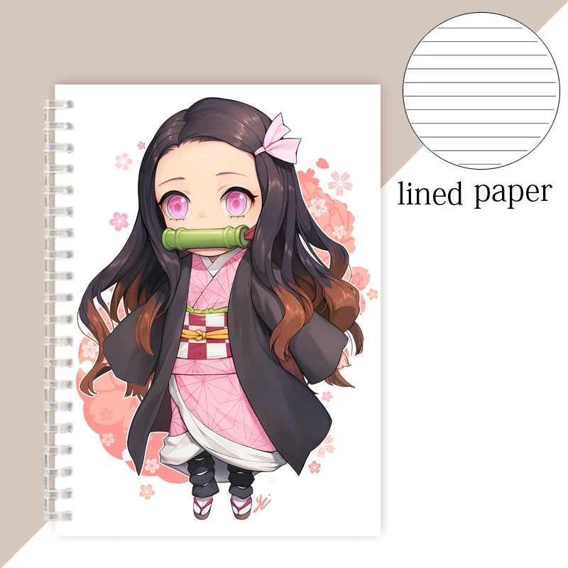 Caderno 1 Matéria Demon Slayer, Kimetsu no Yaiba