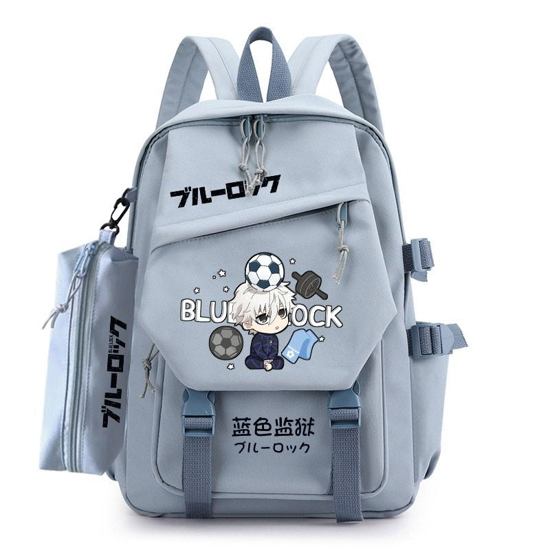 Mochila Bloco X Blue Lock