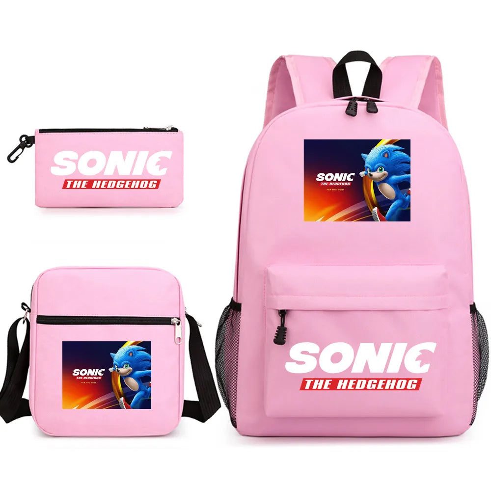 Mochila Sonic & Friends: Três Peças