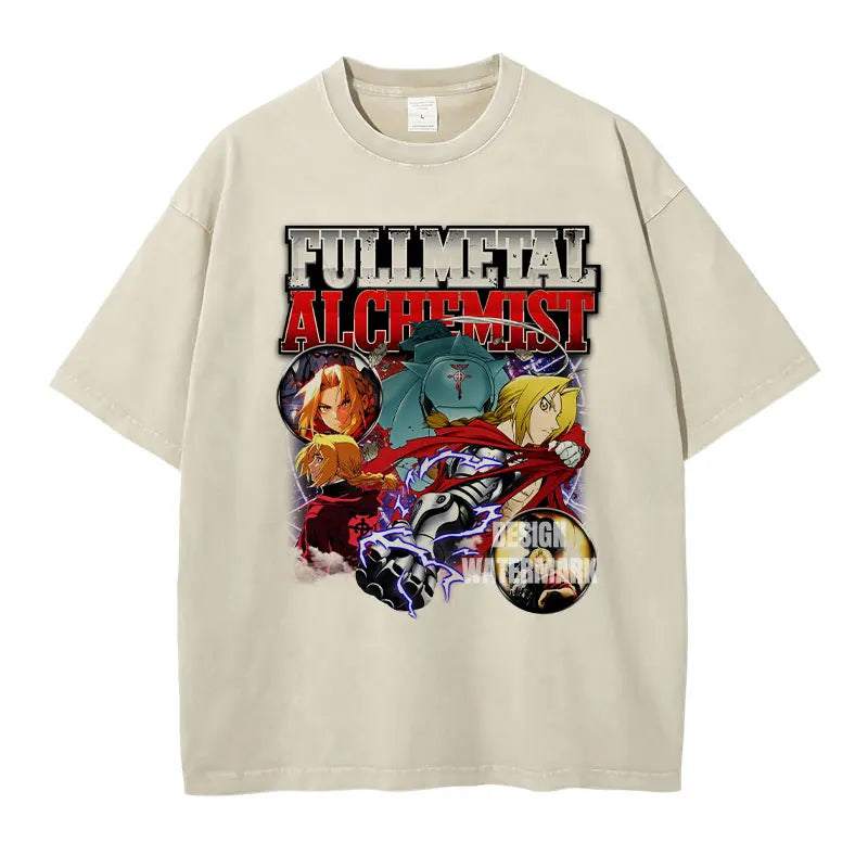 Camiseta Oversized Fullmetal Alchemist