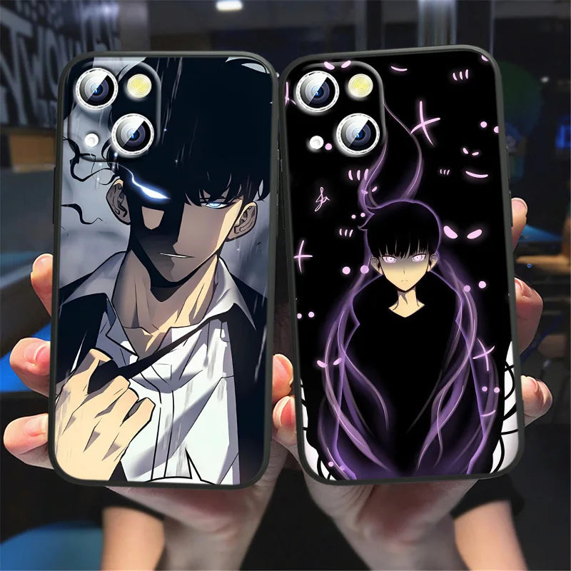 Capinha Sombria Solo Leveling (iPhone)