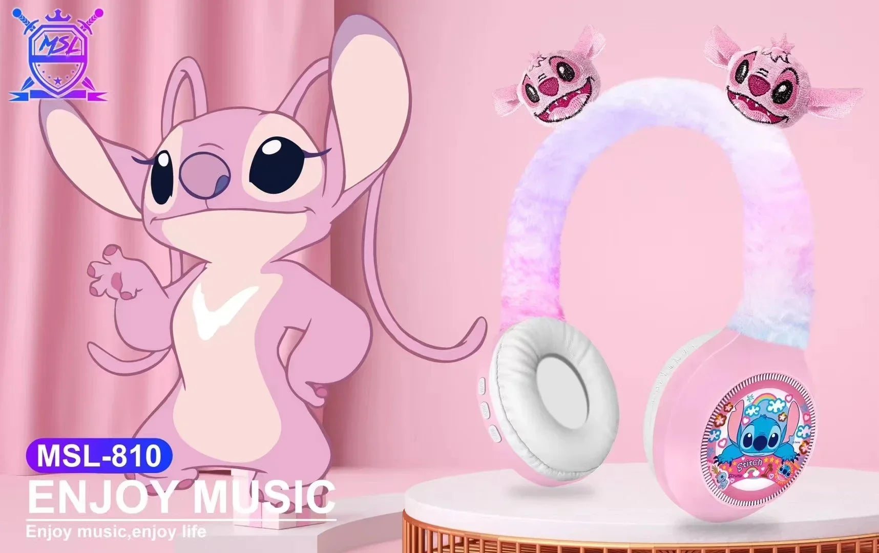 Fone de Ouvido Stitch Bluetooth