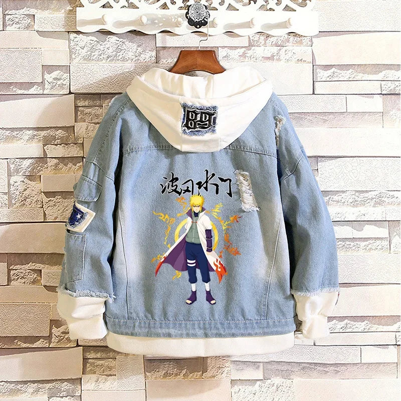 Jaqueta Jeans Naruto