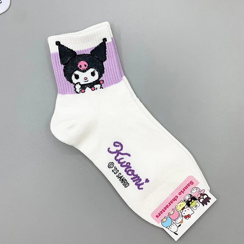 Meia Hello Kitty, Stitch & Hora de Aventura (Brinde Exclusivo)