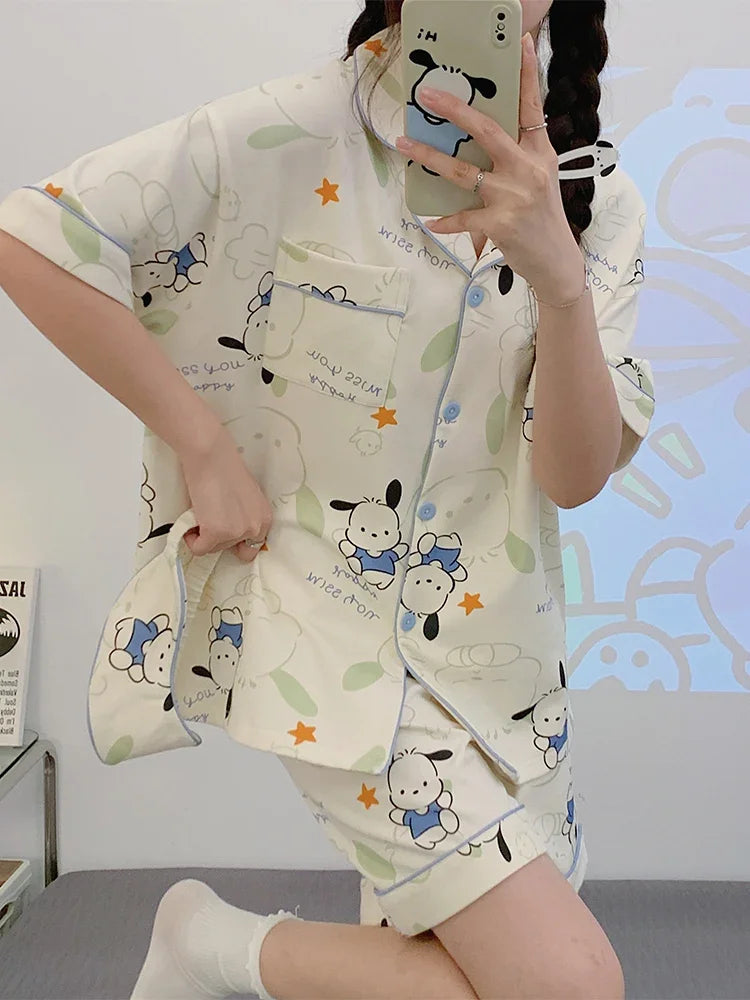 Pijama Pochacco Verão 3 Peças