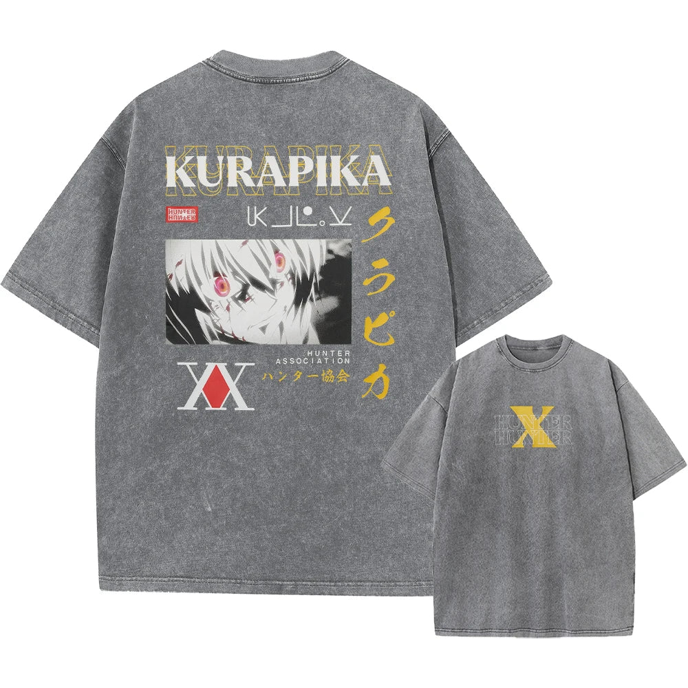 Camiseta Killua, Kurapika & Hisoka, Hunter's Profile Edition