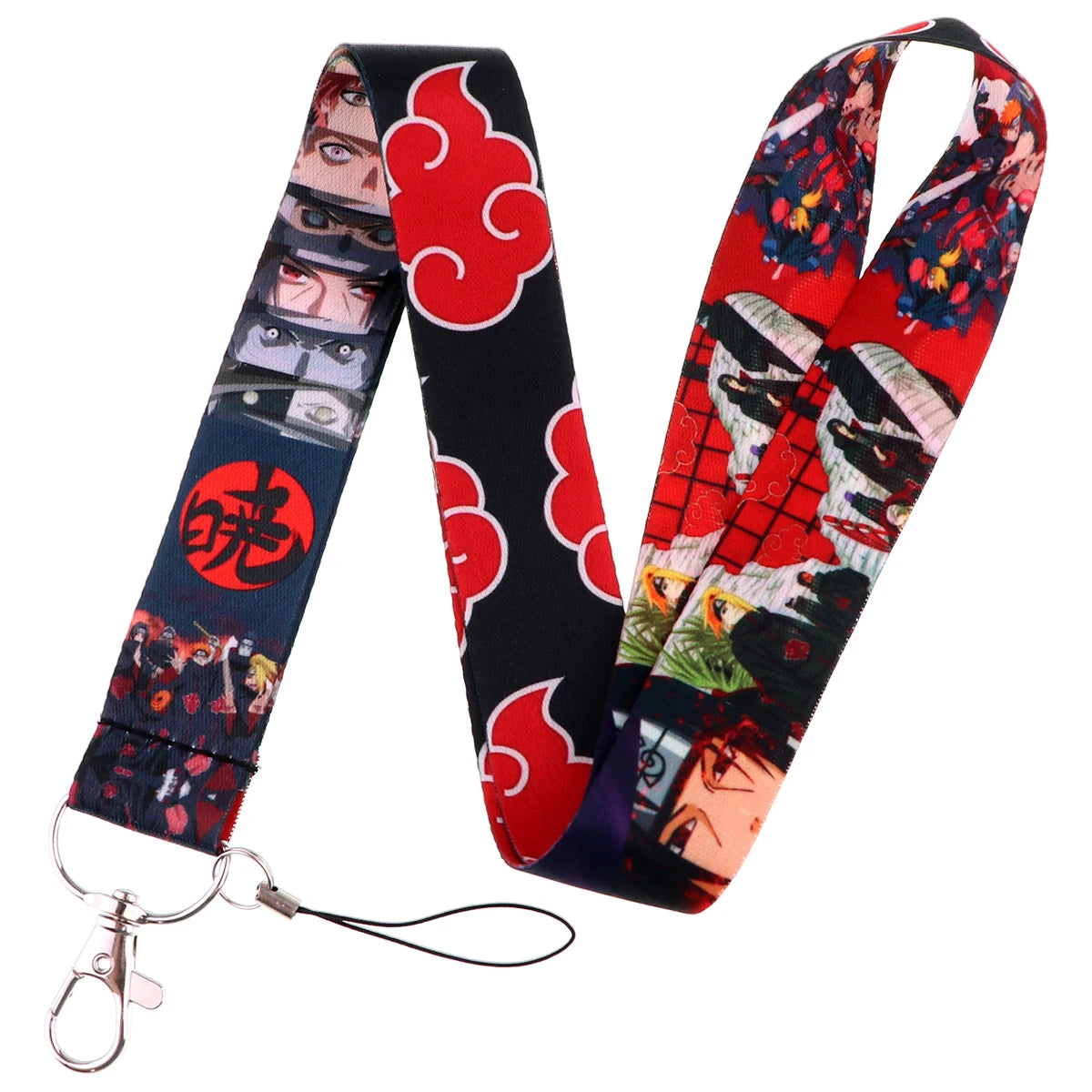 Chaveiro Cordões de Pescoço Com Card, Naruto