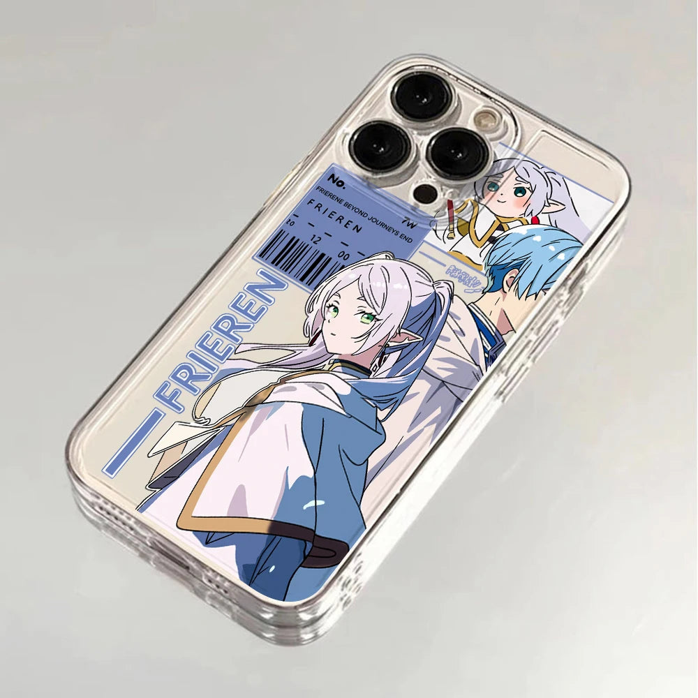 Capinha Jornada de Amor, Himmel e Frieren (iPhone)