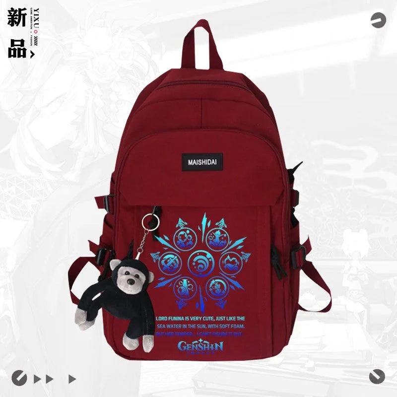 Mochila Visão Furina, Genshin Impact