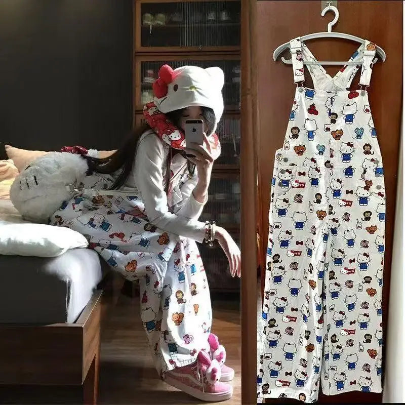 Jardineira Sanrio Kawaii – Hello Kitty & Friends
