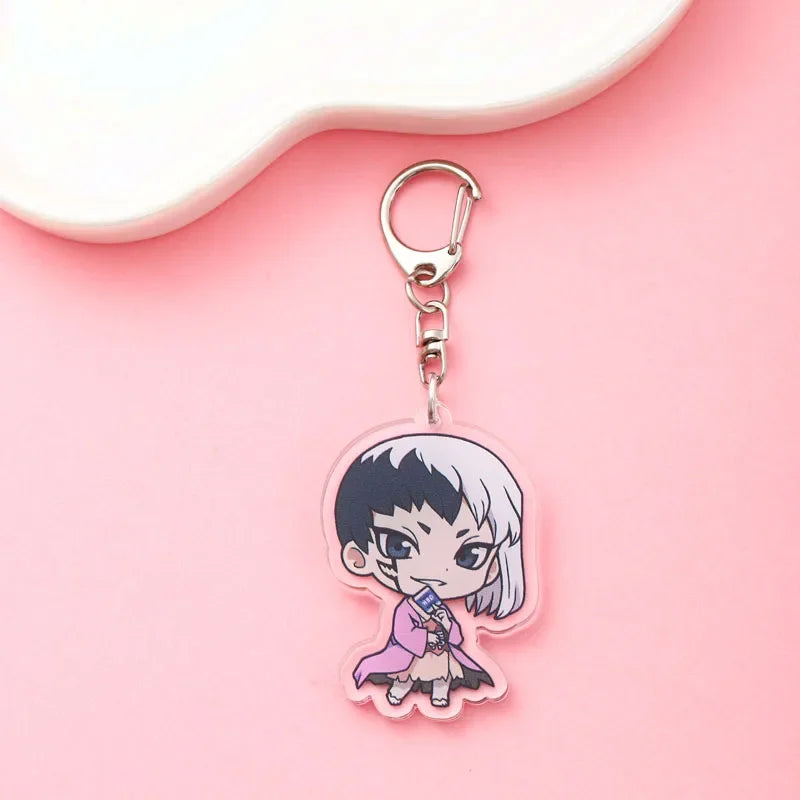 Chaveiro Acrílico Dr. Stone